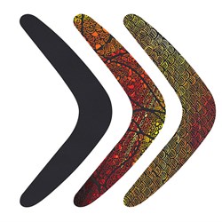 1Cardboard Scratchart Boomerangs Pkt 30